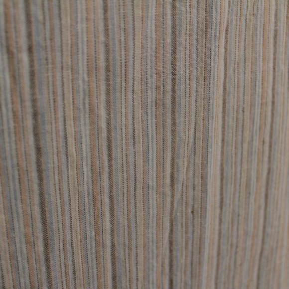 Joseph Abboud Shirt Men's XL Multicolor Short Sleeve Striped Linen - Picture 5 of 12